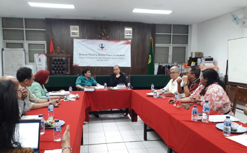 Diskusi Tematik Dosen Fakultas Hukum